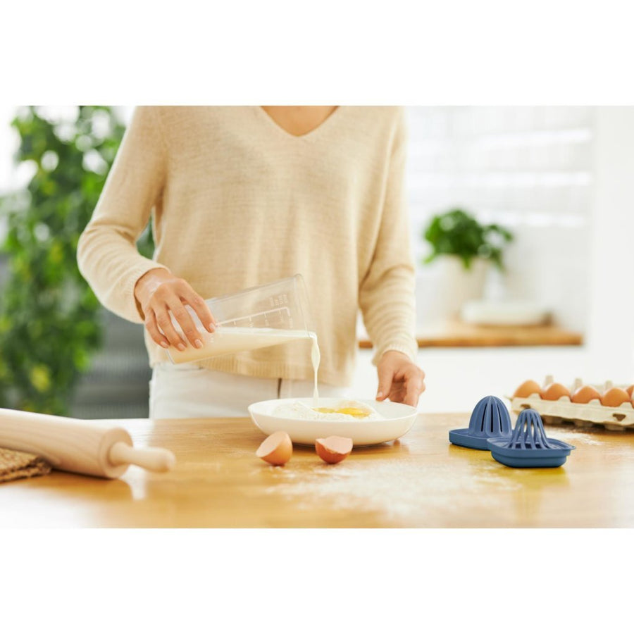 Rotho Loft Shaker Met Pers 1L Horizon Blauw/Transparant