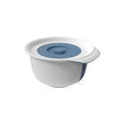 Rotho Fresh Mixing Bowl with Splash Lid 4L Horizon Blue