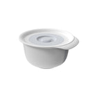 Rotho Fresh Mixing Bowl with Splash Guard Lid 4L Cool Grey