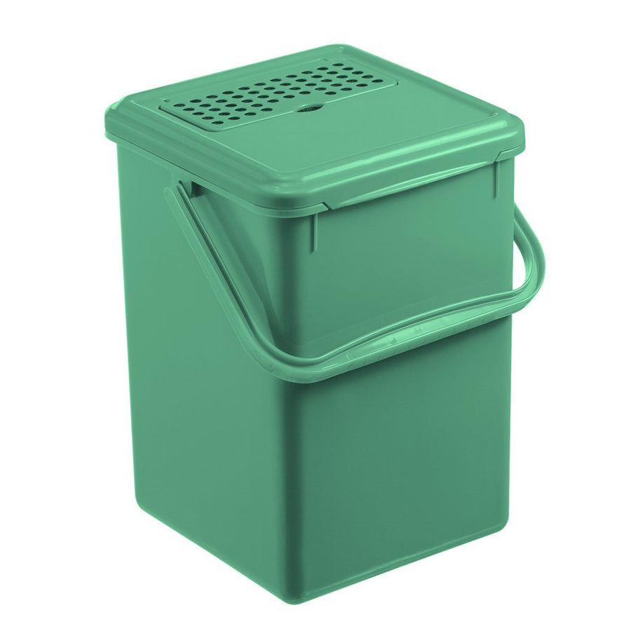 Rotho Bio Afvalemmer + Actief Koolfilter 9L Mistletoe Groen