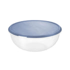 Rotho Rondo Fridge Storage Container Round 6L Horizon Blue/Transparent