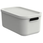 Rotho Albula Storage Box 12L Mistletoe White