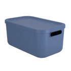Rotho Albula Storage Box 12L Horizon Blue
