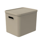 Opbergbox 27L 29.5x29x37 cm cappuccino