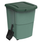 Voedselcontainer 38L groen met schep