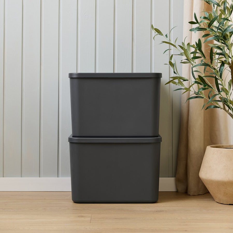 Rotho Albula Multibox 55L Antraciet