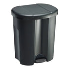 Afvalbak 40L zwart