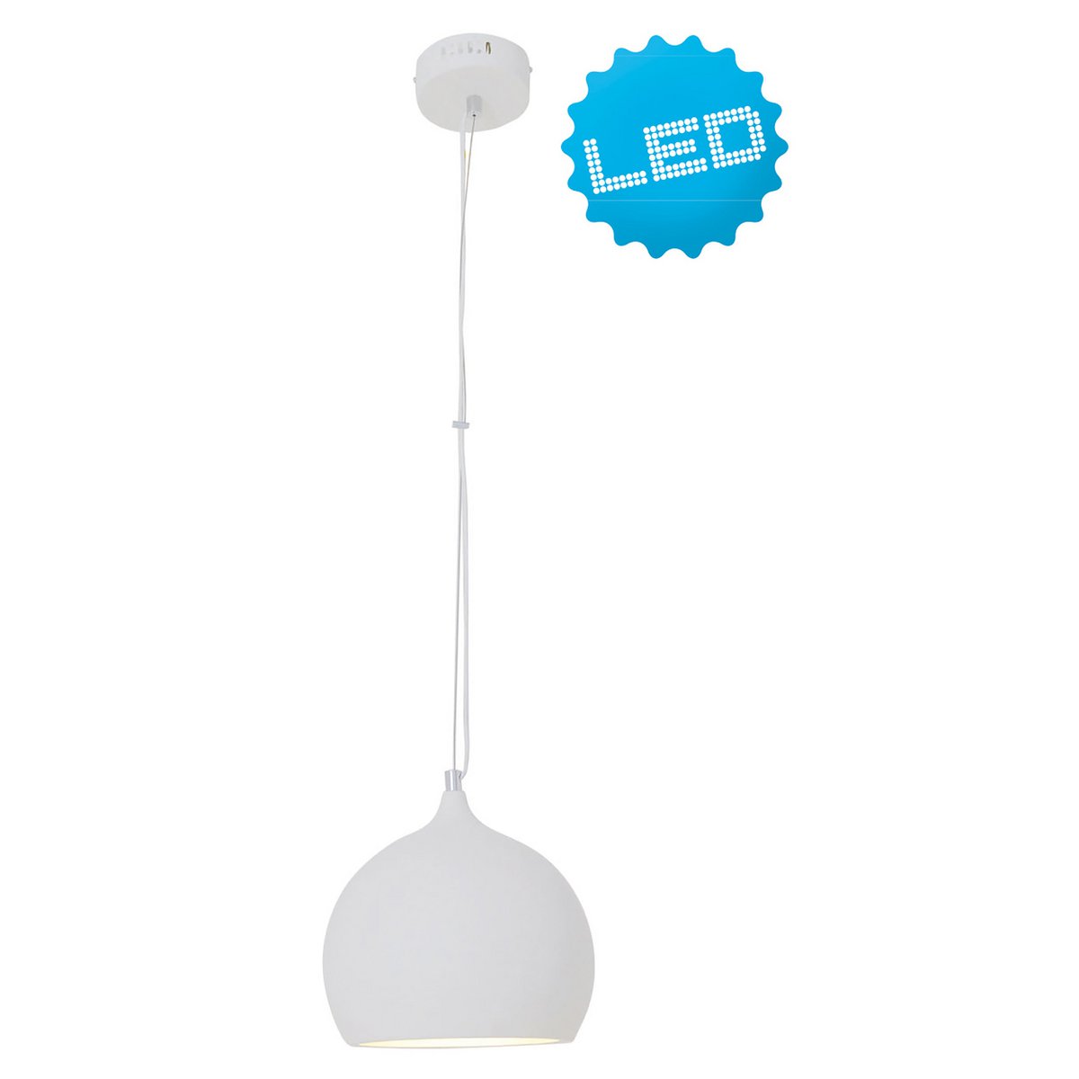 Hanglamp Cusco 25 cm metaal zwart