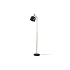 Vloerlamp 164 cm ijzer zwart