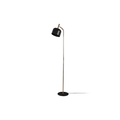 Vloerlamp 164 cm ijzer zwart