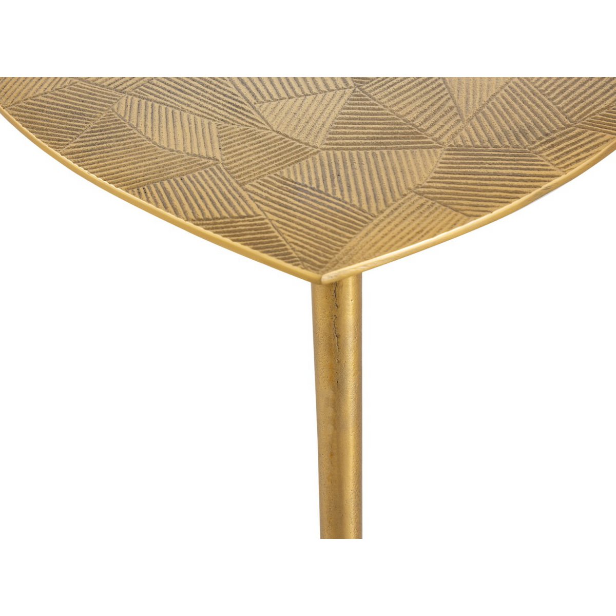 Aluminium Decoratieve Tafel Alster Driehoek 40x45x40 Cm