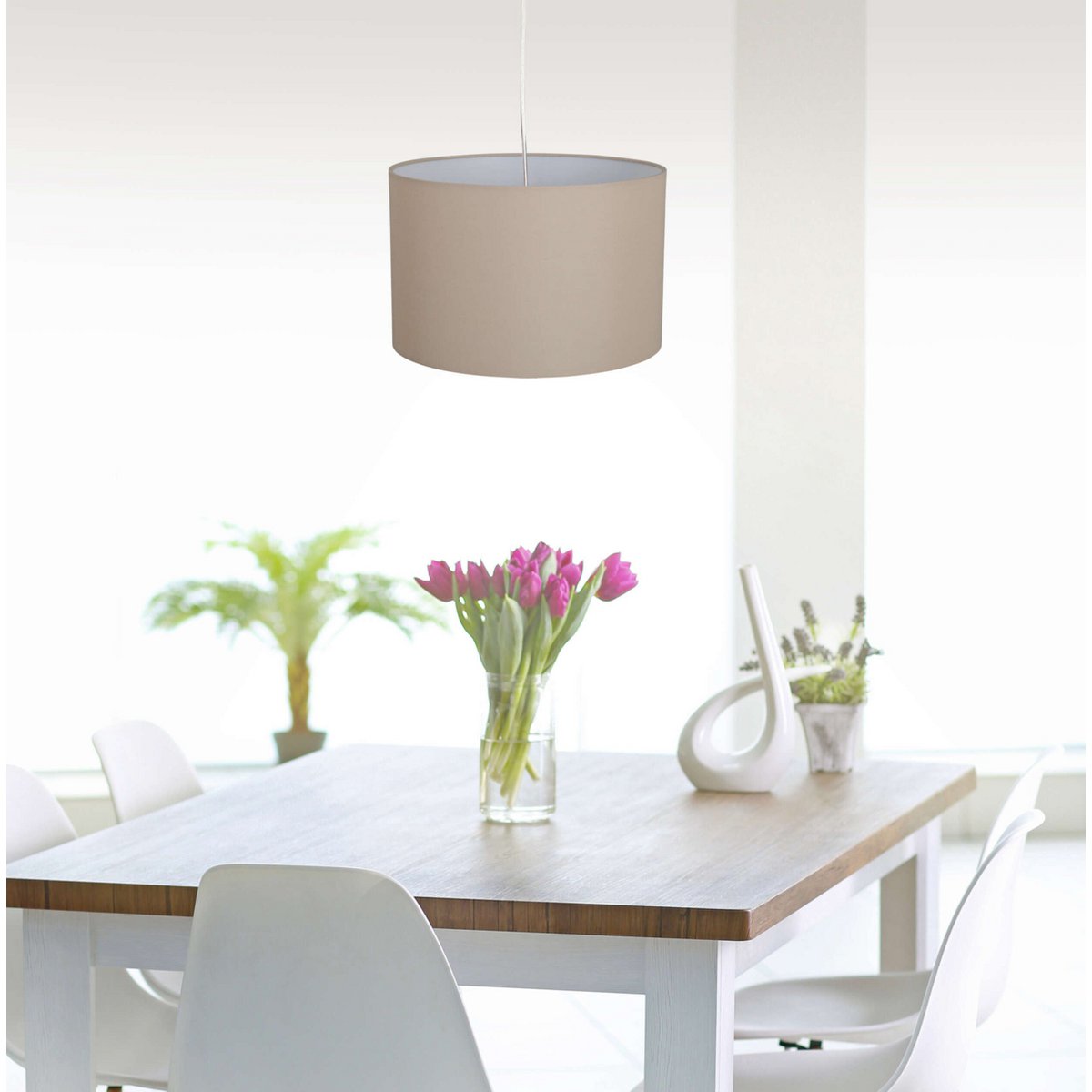 Hanglamp tom 30 cm bruin