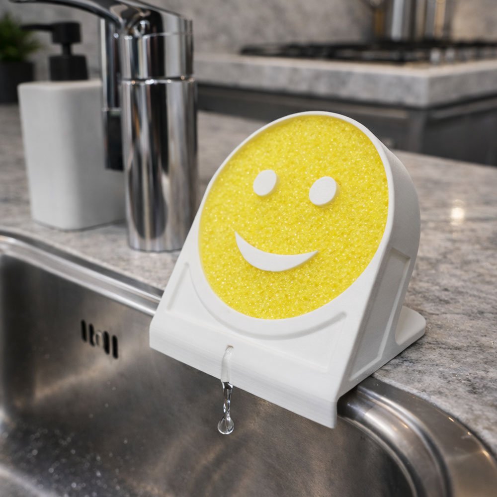 Scrub Daddy Cleaning Sponge Holder with Water Spout