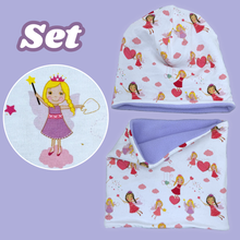 Kinderen Beanie Muts En Lus Set Sprookjes Thema Winter