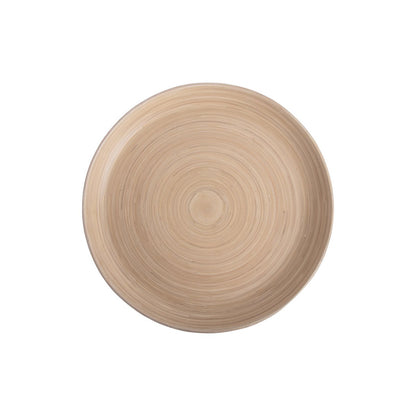 Dienblad bamboe 42 cm goud