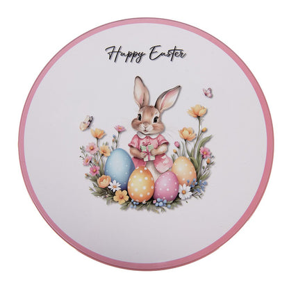 Cake Stand on Foot Ø 29x10 cm White Plastic