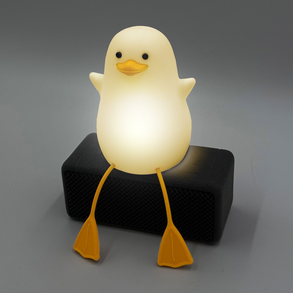Nachtlampje Ducky Lamp 7 kleuren siliconen USB-C