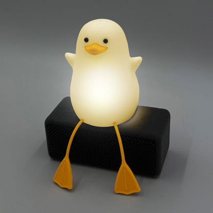 Nachtlampje Ducky Lamp 7 kleuren siliconen USB-C