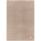 Vloerkleed 160x230 cm zandbeige machinewasbaar
