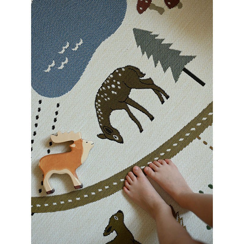 Speelkleed kinderen 123x180 cm polyester