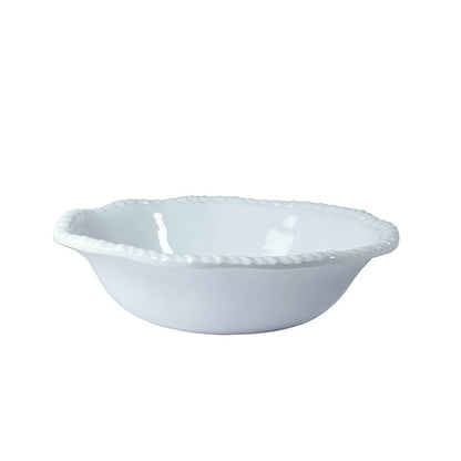 White melamine hollow plate rope 20x20x5.5 cm