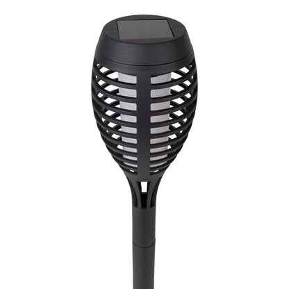 Tuinspots LED 5 stuks 45 cm grijs plastic