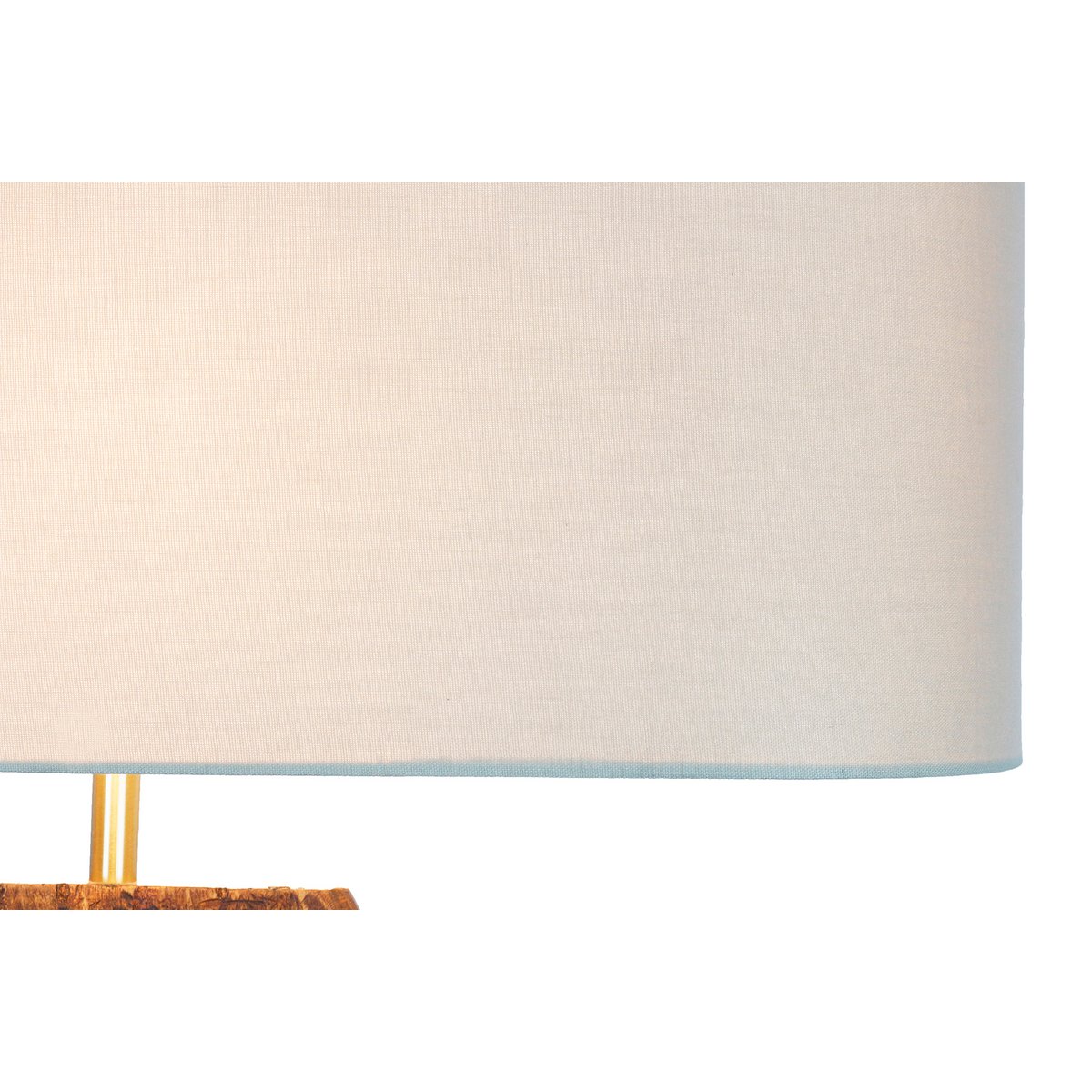 Vloerlamp acacia linnen naturel 171 cm