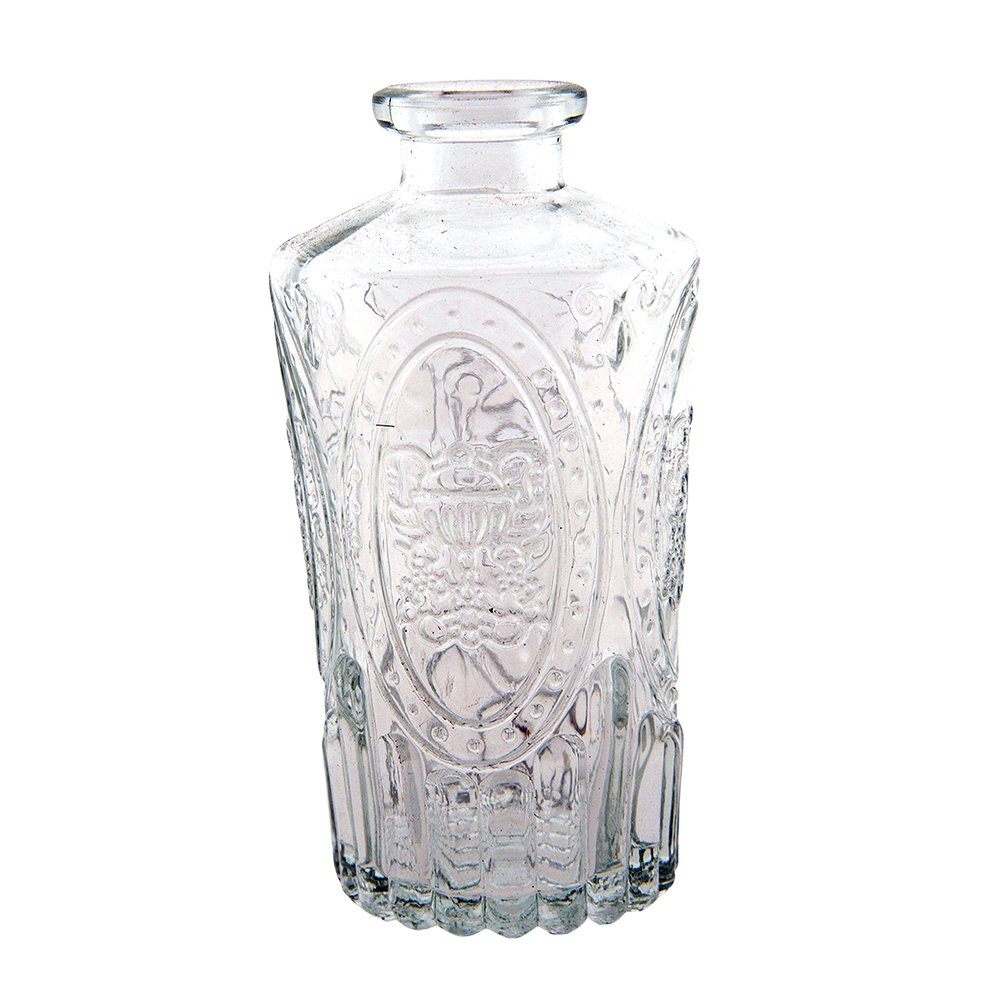 Vaas 6x12 cm glas transparant