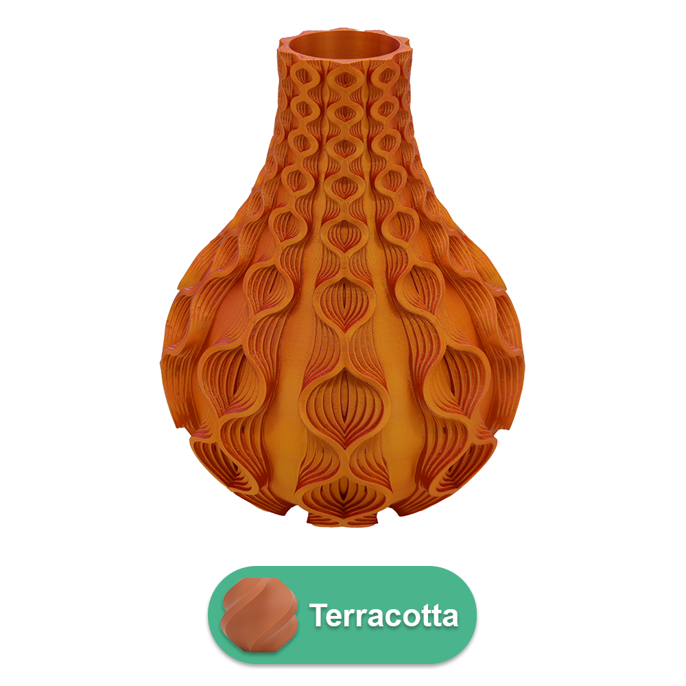 3D vaas Coral PLA diverse maten