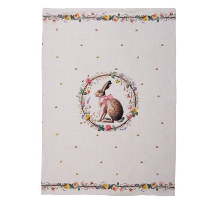 Theedoek 50x70 cm Beige Katoen