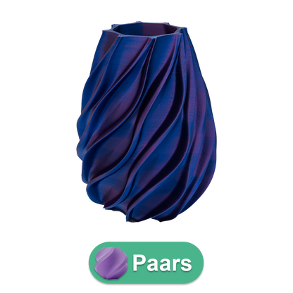 Oliva 3D vaas - 3D geprinte vaas - Duurzaam PLA - Geschikt voor kunstbloemen