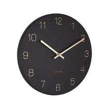 Wall Clock Charm Engraved Numbers Small