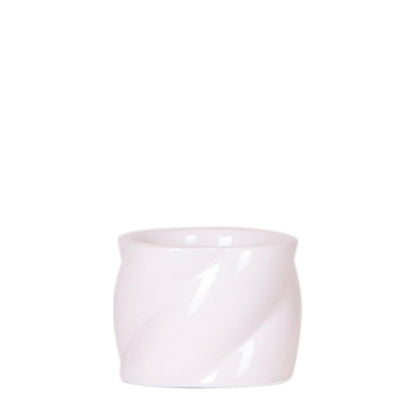 White Decorative Pot Ceramic Ø6 cm