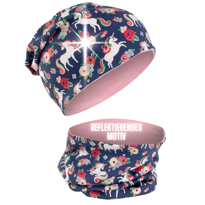 Kinderreflector Muts En Lus Eenhoorn Set Voor Kinderen