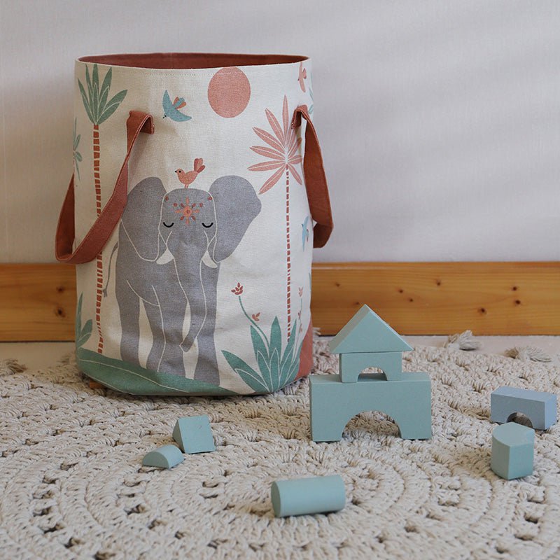 Kinderopbergmand MALENA 30x40 cm katoen