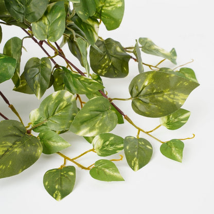 Kunstplant Scindapsus hangend groen 45x25 cm