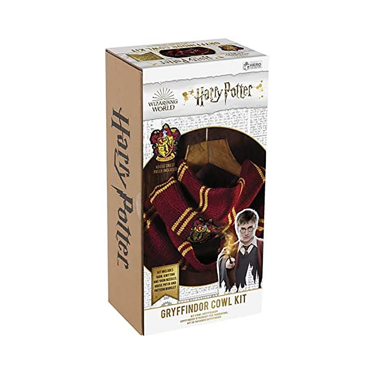 Harry Potter breiset Griffoendor loop sjaal