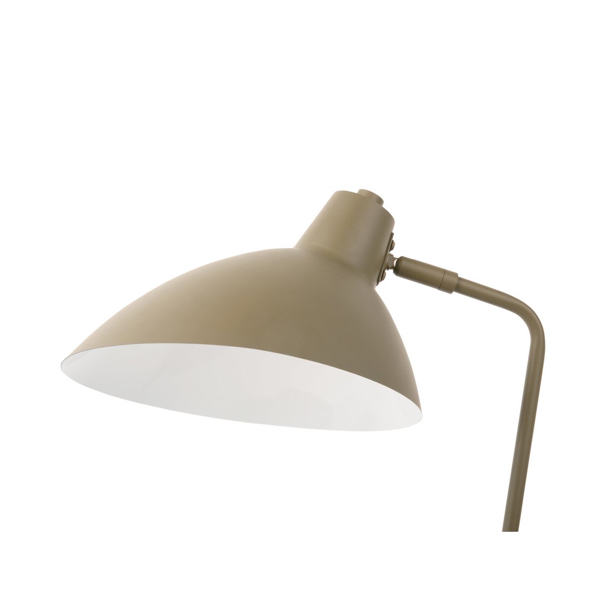Tafellamp Casque metaal mosgroen 32x49 cm