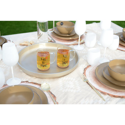Mok transparant glas 400 ml