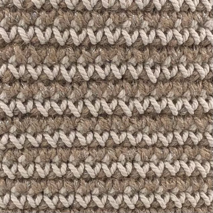 Mand jute katoen off white H30cm