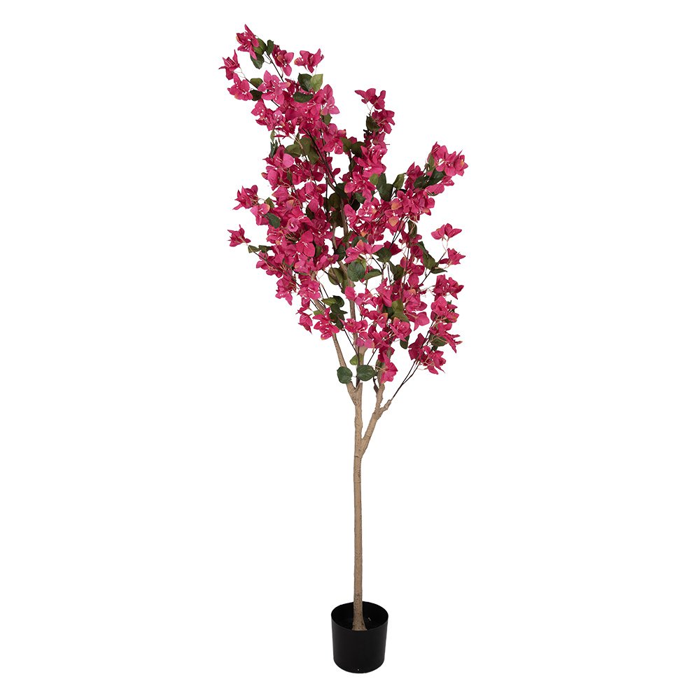 Kunstboom Bougainvillea 40x40x180 cm Roze Kunststof