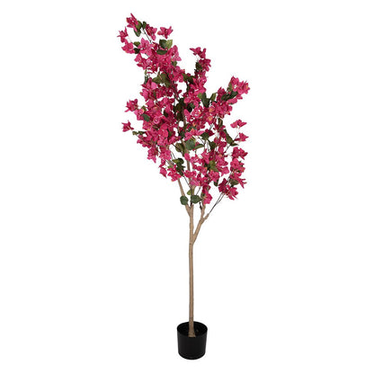 Kunstboom Bougainvillea 40x40x180 cm Roze Kunststof