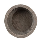 Decorschaal hout Ø 15x4 cm bruin