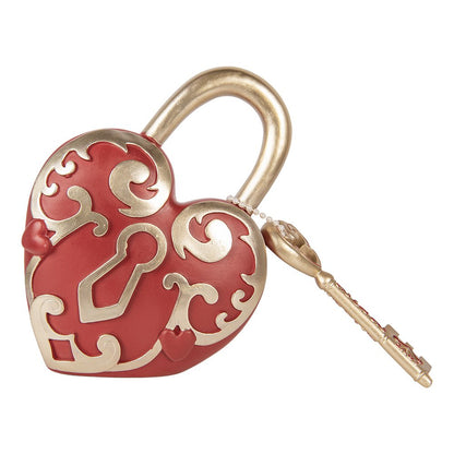 Decoratie Beeld Hart 22x9x30 cm Rood Kunststof