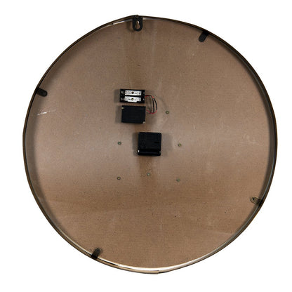 Wandklok Ø60 cm goudkleurig MDF