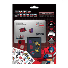 Transformers sticker set, over 50 stickers in Optimus Prime & Co. design, official merchandise