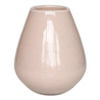 Vaas glas 18x20 cm beige