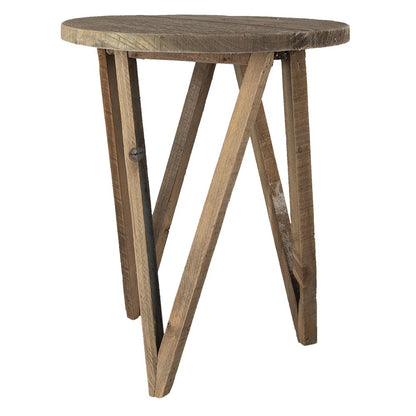Plantenstandaard Ø 30x36 cm bruin hout