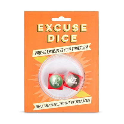 Dobbelspel Excuse Dice rood blauw
