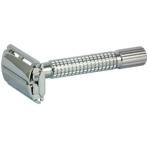 Scheerset safety razor vlindersluiting RVS